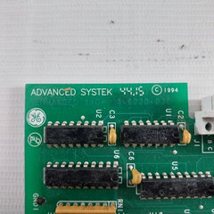 Advanced Systek 4-6000-036 Enhanced I/O Printed Circuit Board 94V-0 Rev A