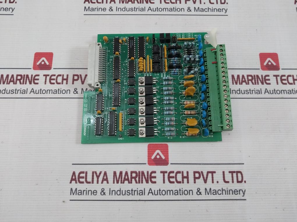 Advanced Systek 4-6000-036 Printed Circuit Board Be-12813 Rev A