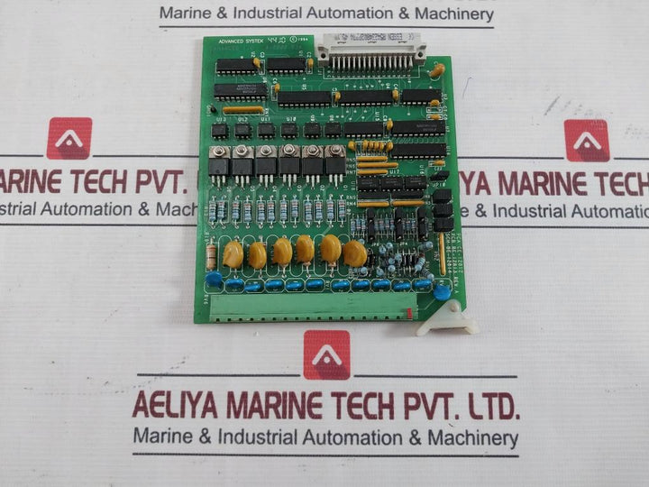 Advanced Systek 4-6000-036 Printed Circuit Board Card Be-12813 Rev: A 94V-0