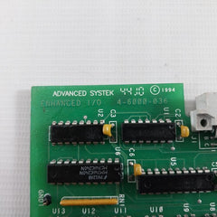 Advanced Systek 4-6000-036 Printed Circuit Board Card Be-12813 Rev: A 94V-0