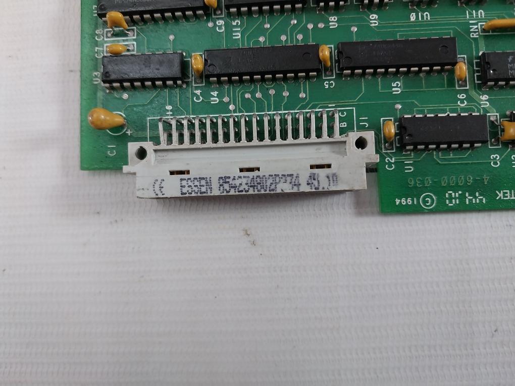 Advanced Systek 4-6000-036 Printed Circuit Board Card Be-12813 Rev: A 94V-0