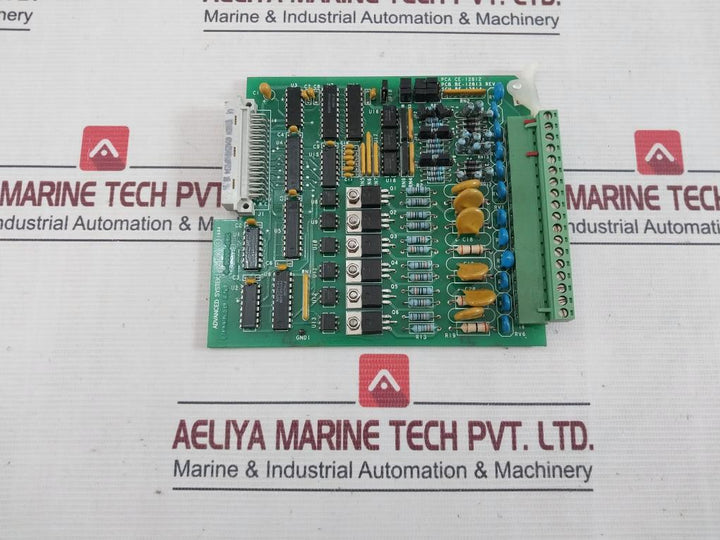 Advanced Systek 4-6000-036 Printed Circuit Board Pcb Be-12813 Rev.A 94V-0