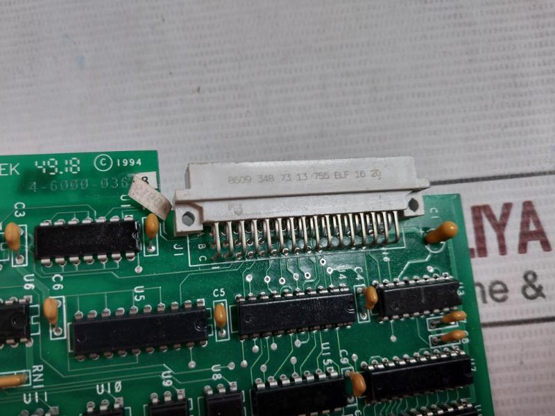 Advanced Systek 4-6000-036 Printed Circuit Board Sch Be-12814 Rev: A 94V-0