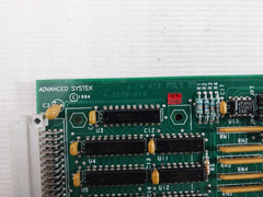 Advanced Systek 4-6000-040 Printed Circuit Board Card Rev 1.0 Cs D2De 94V-0