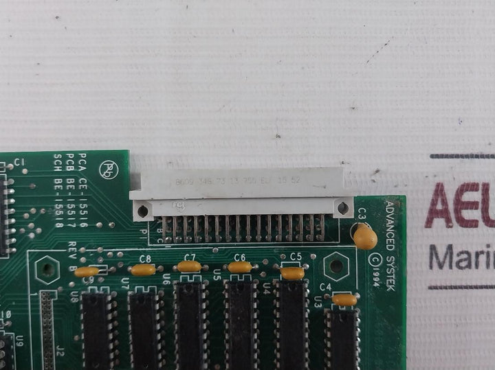 Advanced Systek 4-6000-040 Printed Circuit Board Pcb Pca Ce-15516, Pcb Be-15517