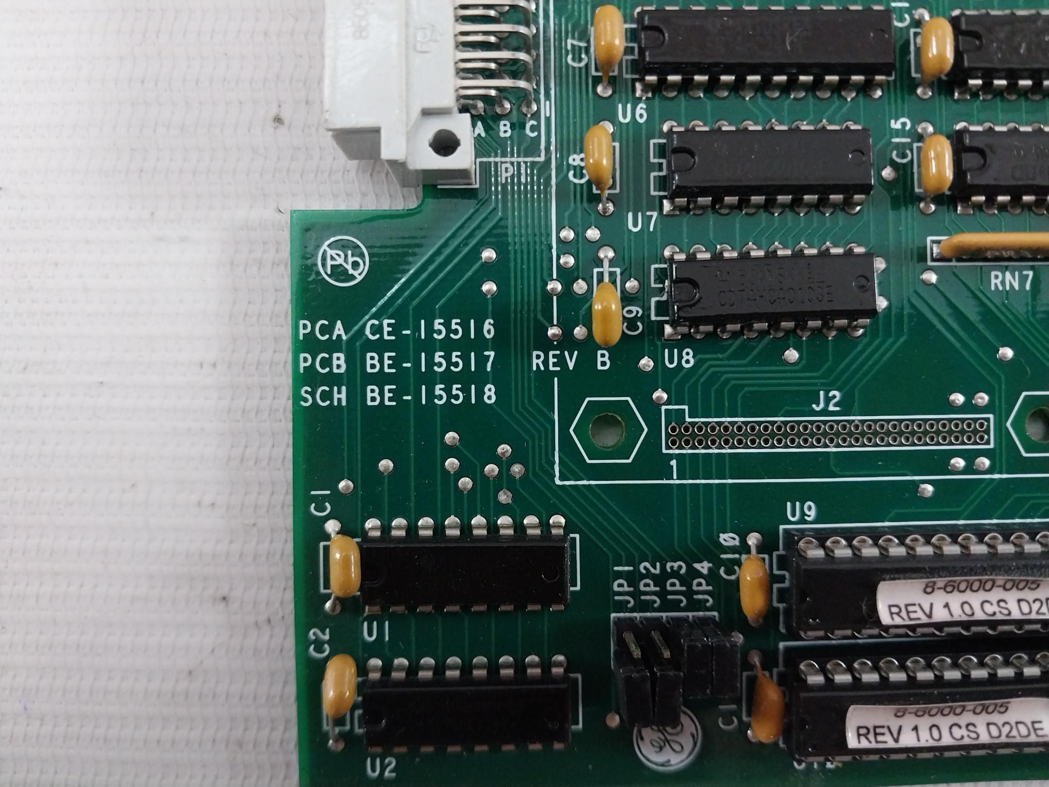 Advanced Systek 4-6000-040 Printed Circuit Board Rev.B 94V-0