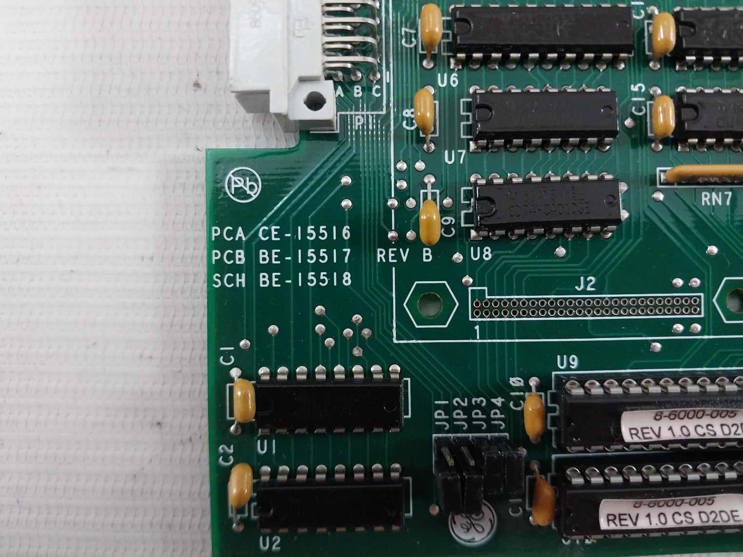 Advanced Systek 4-6000-040 Printed Circuit Board Rev.B 94V-0