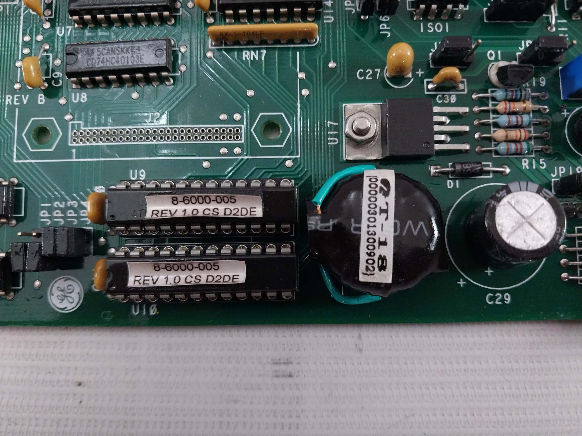 Advanced Systek 4-6000-040 Printed Circuit Board Rev.B 94V-0