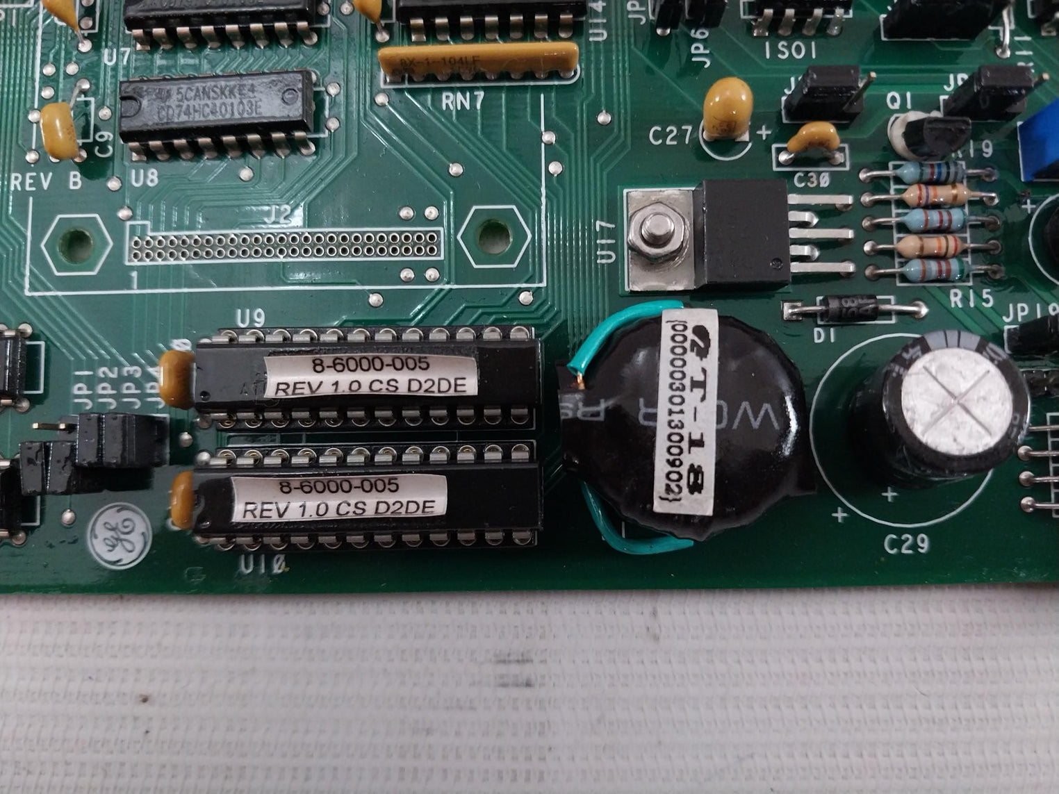 Advanced Systek 4-6000-040 Printed Circuit Board Rev.B 94V-0