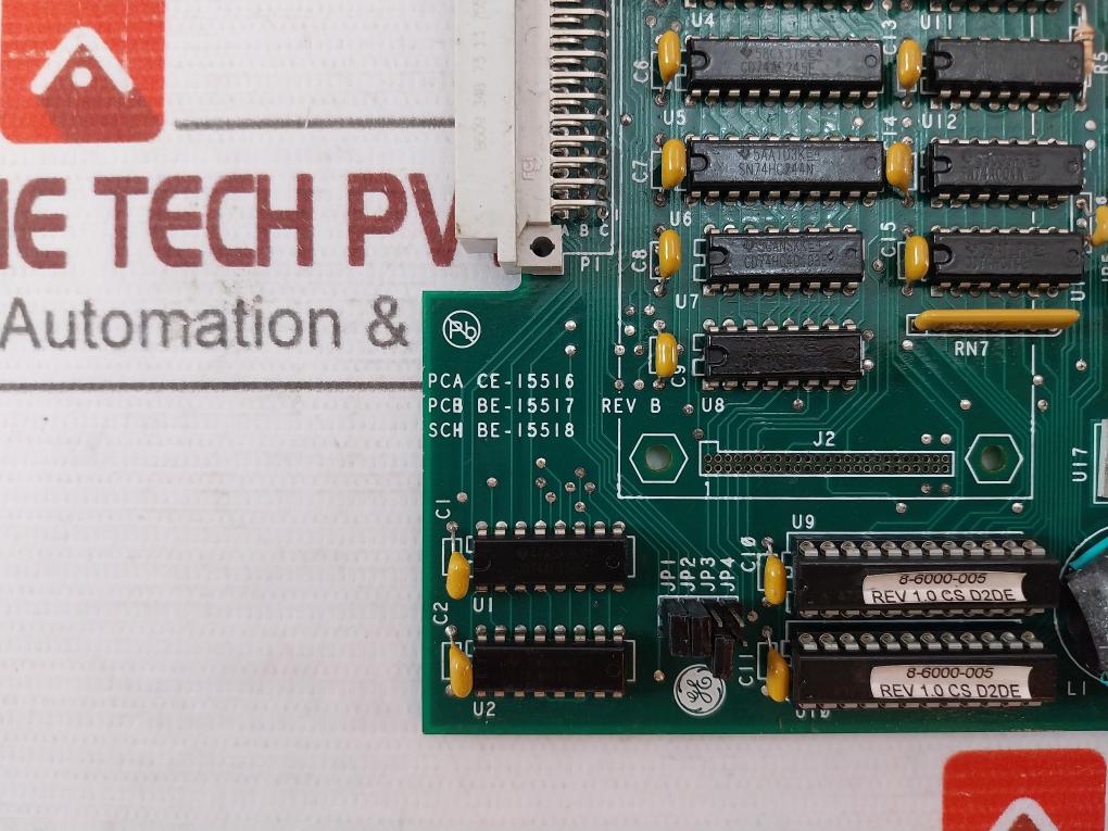 Advanced Systek 4-6000-040 Printed Circuit Board Rev B 94V-0 Pcb Be-15517