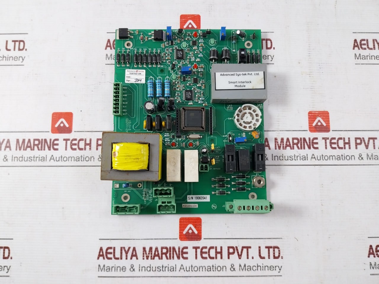 Advanced Systek A15191104 Smart Interlock + Ground Detector Module 94V-0