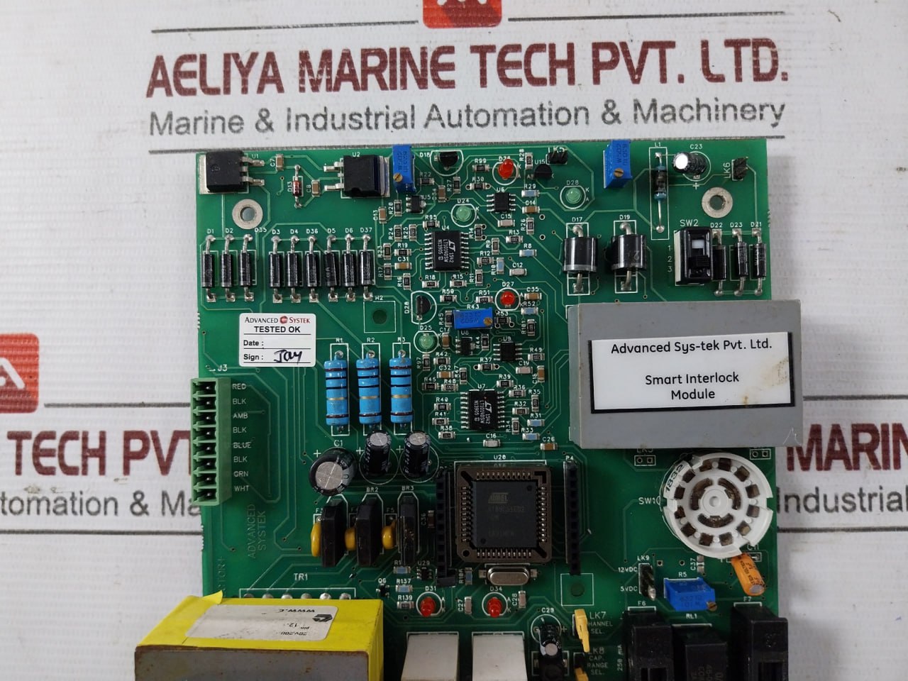 Advanced Systek A15191104 Smart Interlock + Ground Detector Module 94V-0