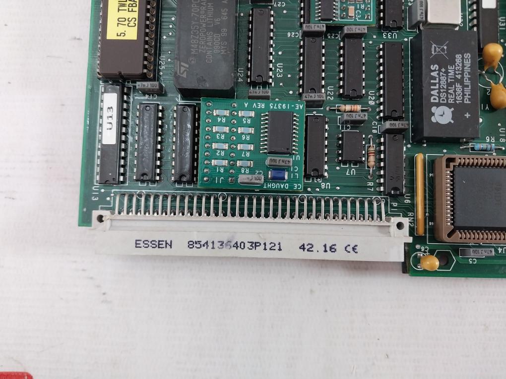 Advanced Systek / Ge 4-6000-029 Printed Circuit Board For Cpu Ae-19375 94V