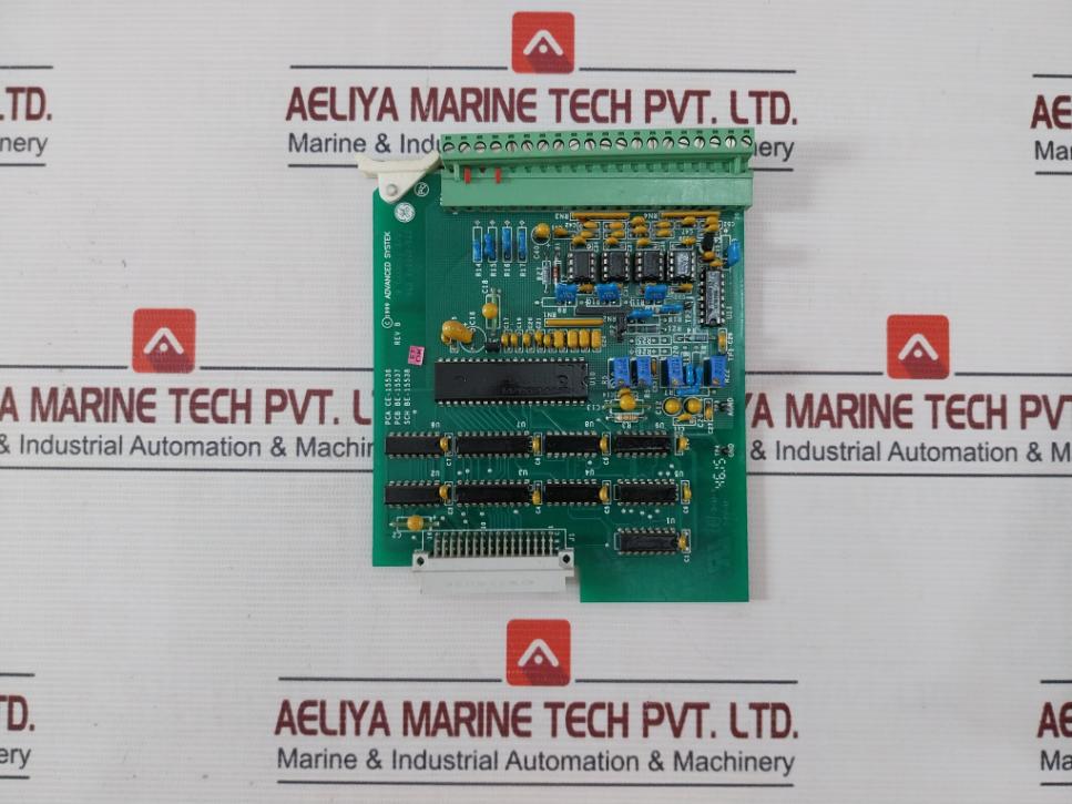 Advanced Systek Pcb 4-6000-022 Printed Circuit Board 8 Channel 94V-0 Rev.B