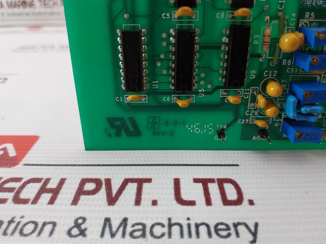 Advanced Systek Pcb 4-6000-022 Printed Circuit Board 8 Channel 94V-0 Rev.B