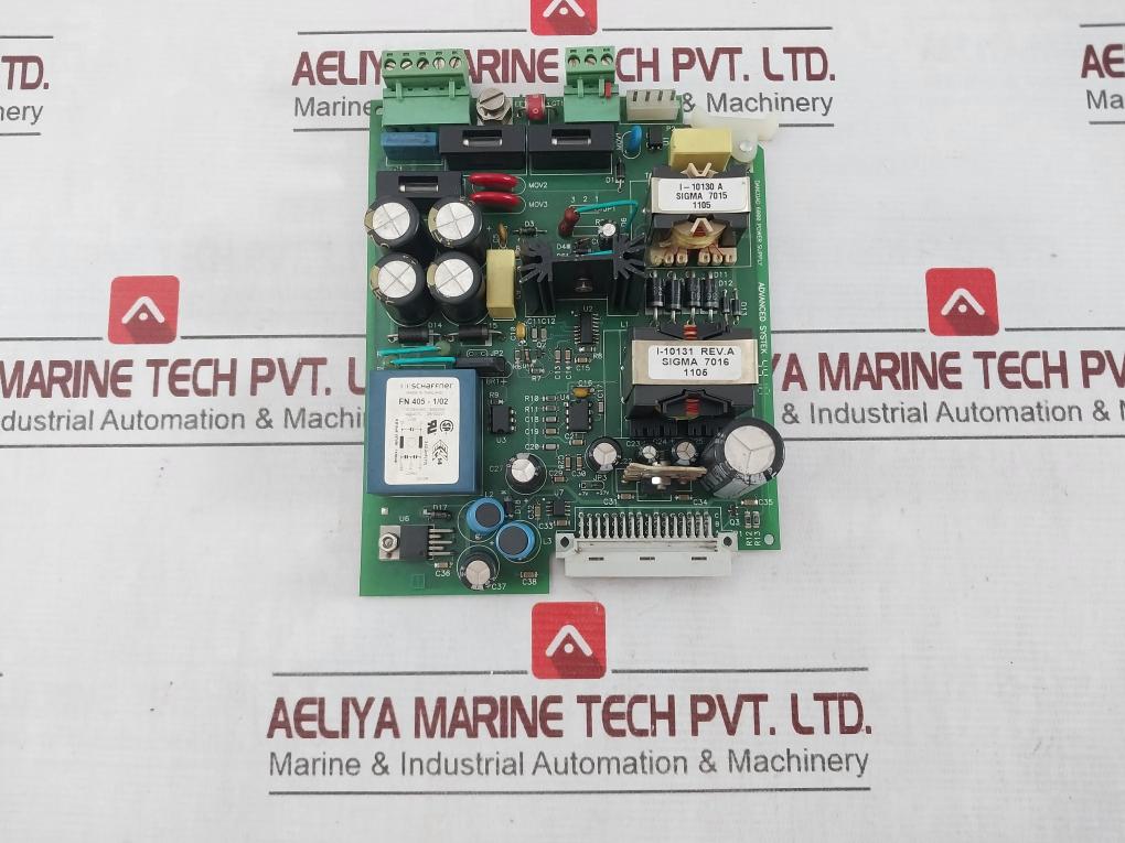 Advanced Systek Pcb 4-6000-111 Danload 6000 Power Supply Unit Rev C 3-6000-068