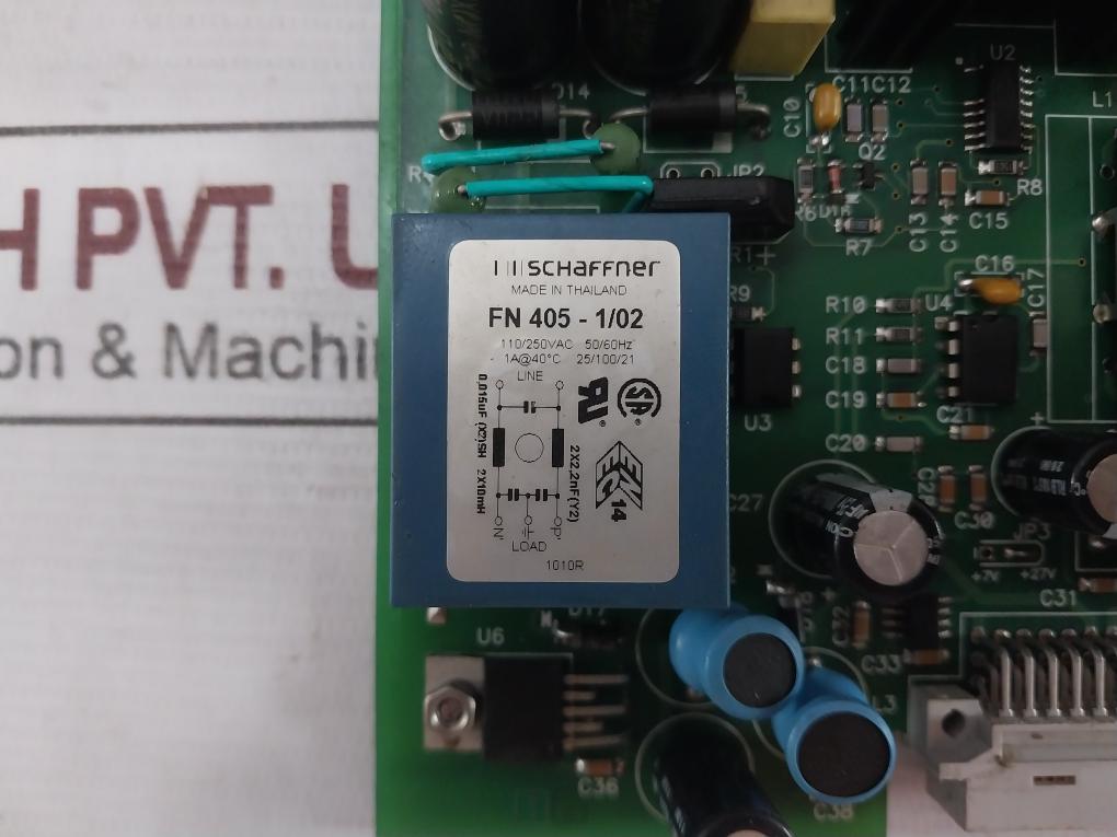 Advanced Systek Pcb 4-6000-111 Danload 6000 Power Supply Unit Rev C 3-6000-068