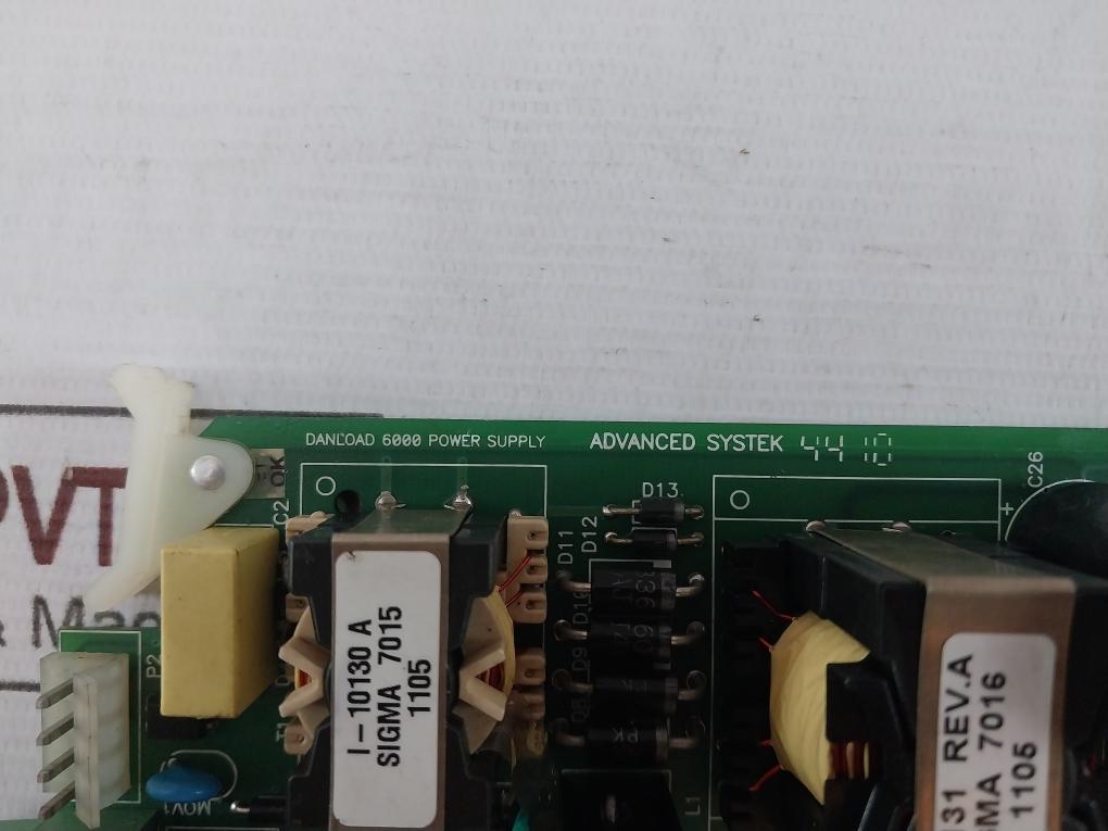 Advanced Systek Pcb 4-6000-111 Danload 6000 Power Supply Unit Rev C 3-6000-068
