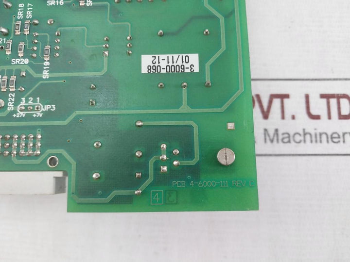 Advanced Systek Pcb 4-6000-111 Danload 6000 Power Supply Unit Rev C 3-6000-068