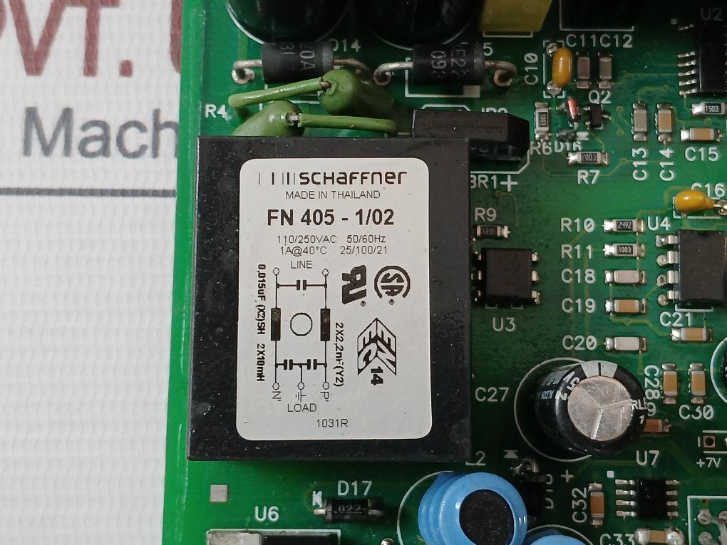 Advanced Systek Pcb 4-6000-111 Printed Circuit Board 110-125Vac 94V-0 Rev C