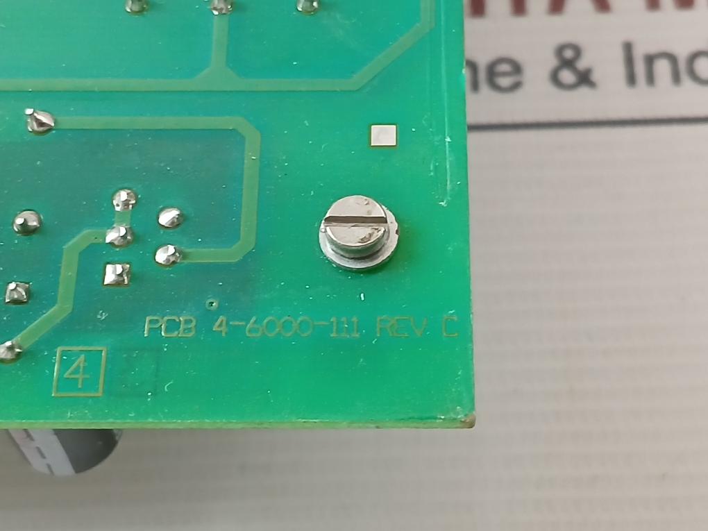 Advanced Systek Pcb 4-6000-111 Printed Circuit Board 110-125Vac 94V-0 Rev C