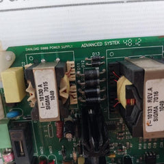 Advanced Systek Pcb 4-6000-111 Printed Circuit Board Rev: C 110-125Vac