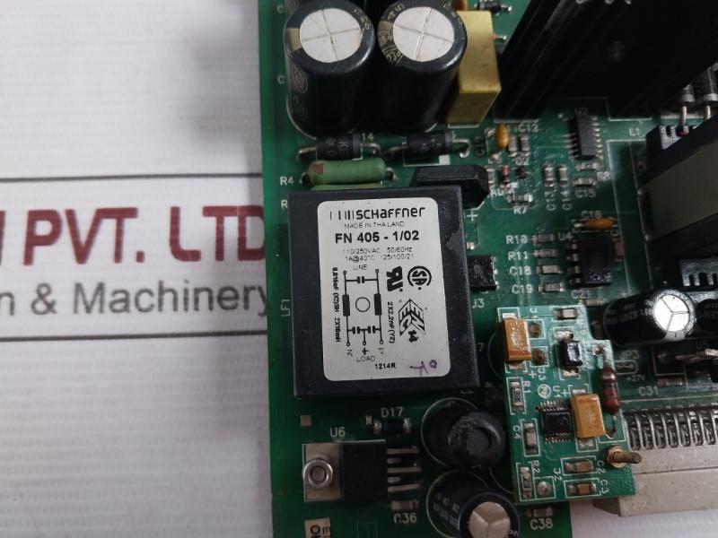 Advanced Systek Pcb 4-6000-111 Printed Circuit Board Rev: C 110-125Vac