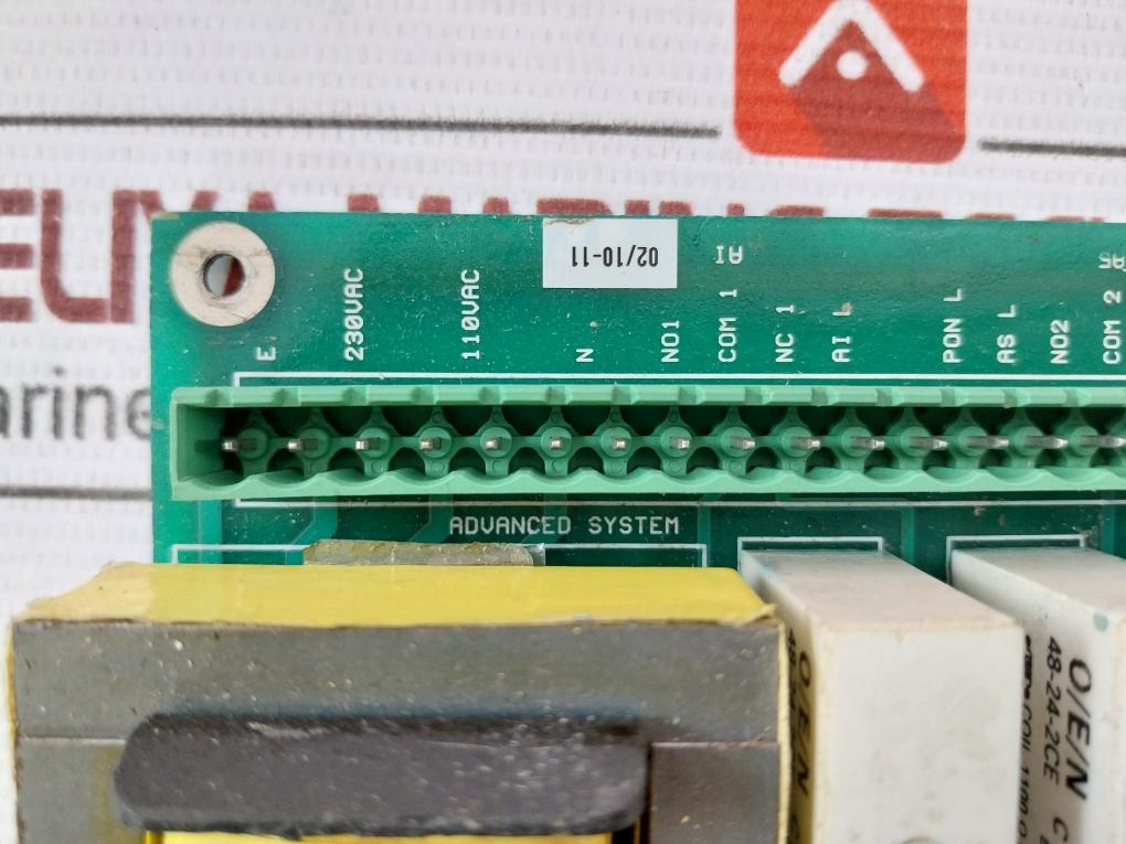 Advanced System 1651301 Arm Interlock-antispill Module 02/10-11