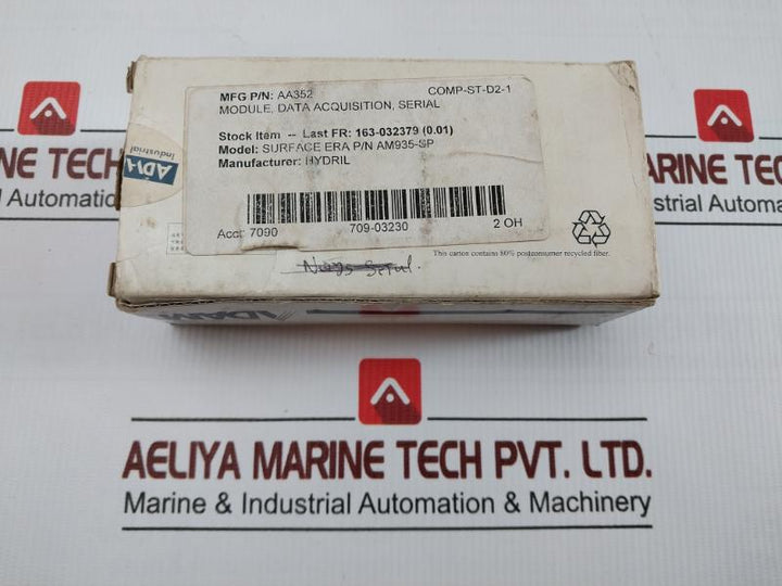 Advantech 8-channel Analog I/O Module Rev-d1 Adam-4017-d