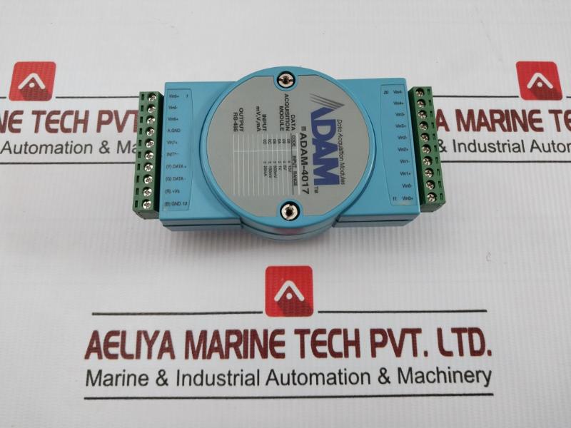 Advantech 8-channel Analog I/O Module Rev-d1 Adam-4017-d
