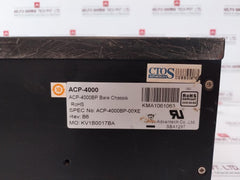 Advantech Acp-4000Bp-00Xe Rackmount Chassis 14-slot Kv1B0017Ba