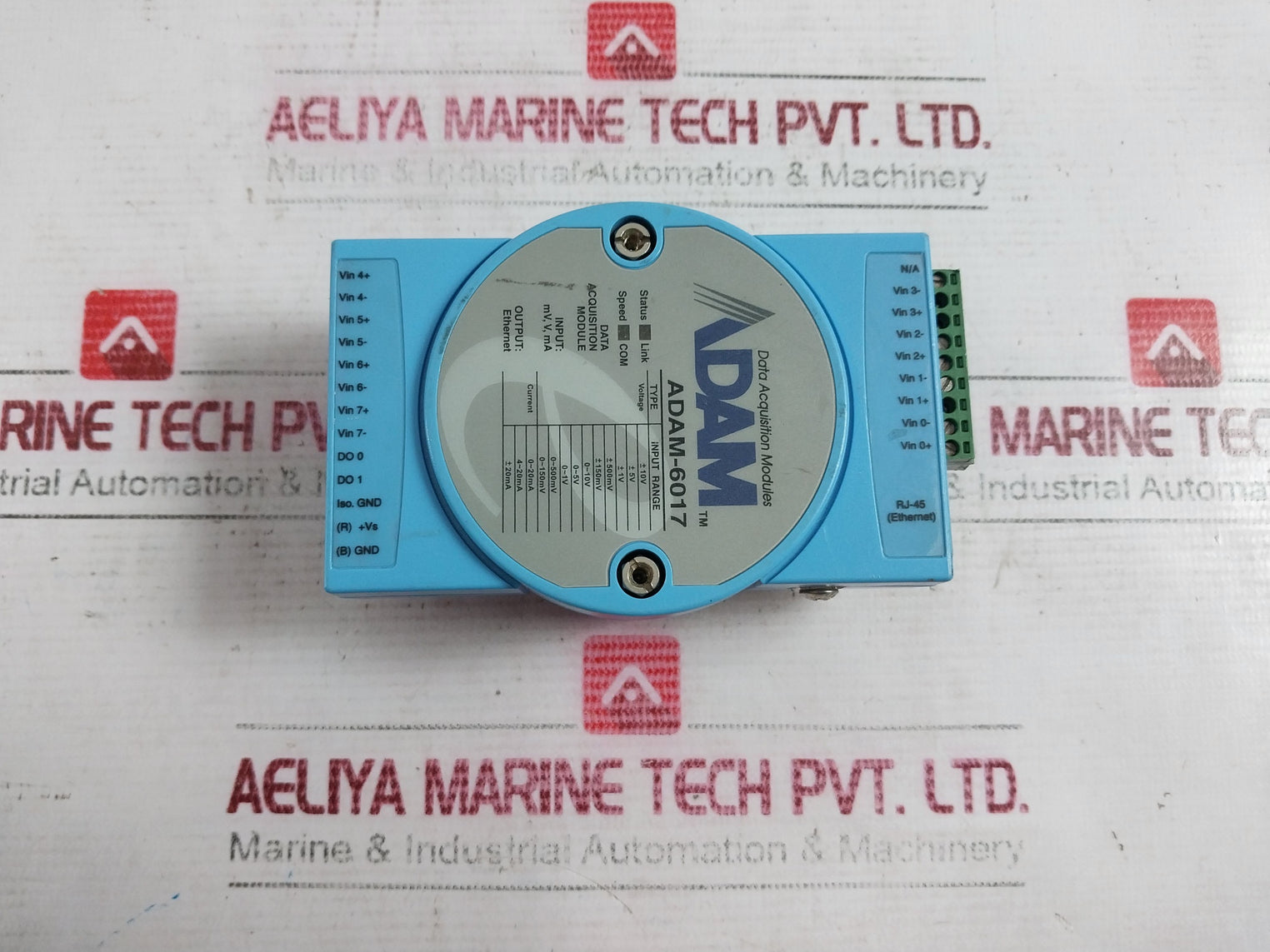 Advantech Adam-6017 Ethernet I/O Module 10-30 Vdc