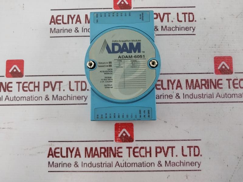 Advantech Adam-6051 Isolated Di/O With Counter Module Rev: A2 Bit 0~1