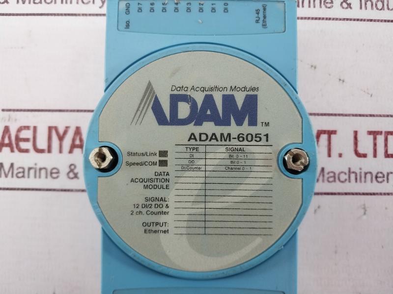 Advantech Adam-6051 Isolated Di/O With Counter Module Rev: A2 Bit 0~1