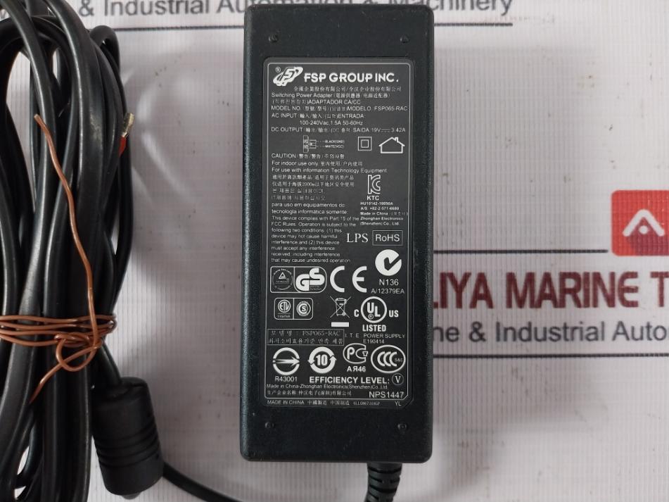 Advantech Ark-3360F Compact Fanless Industrial Computer With Power Adapter 19V