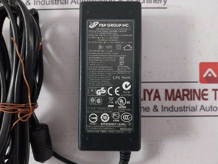 Advantech Ark-3360F Compact Fanless Industrial Computer With Power Adapter 19V