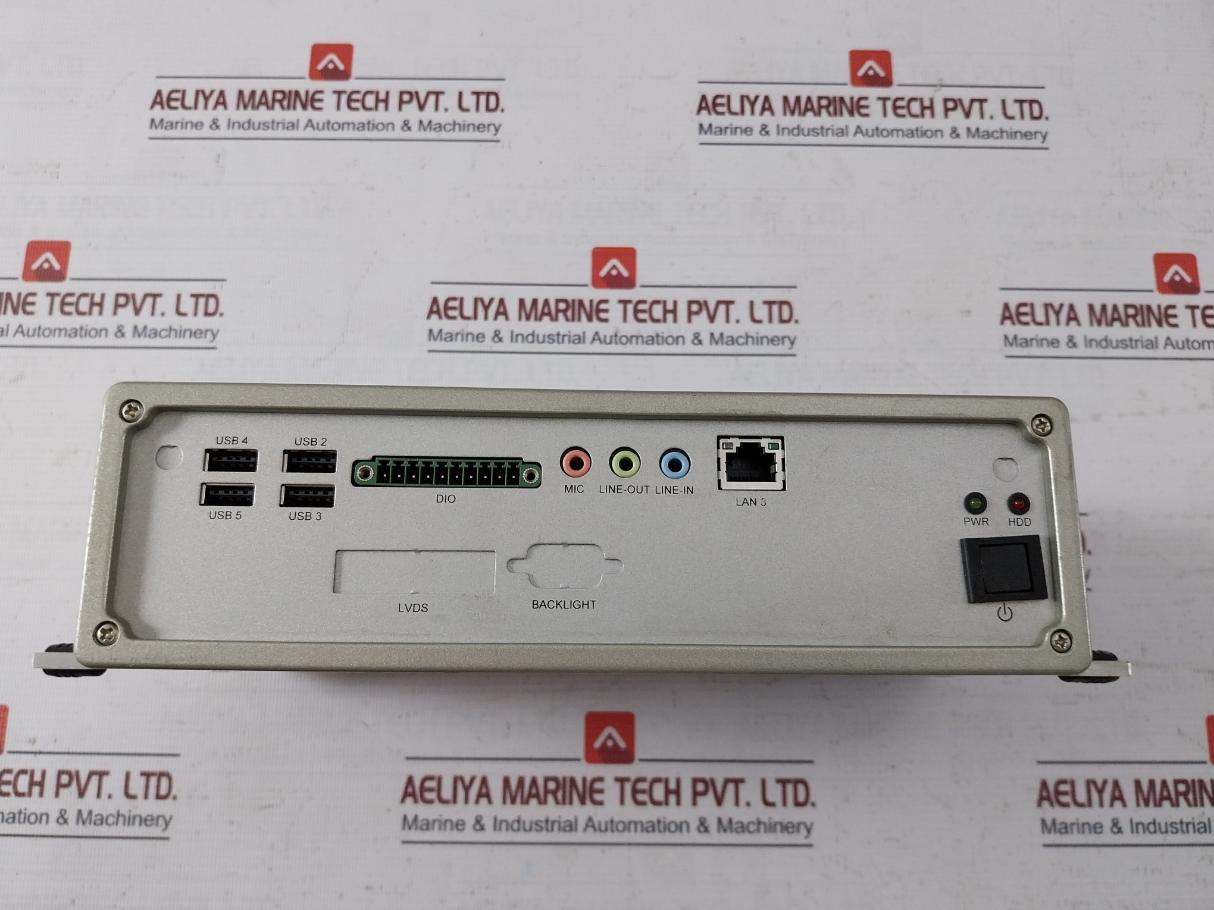 Advantech Ark-3360F Compact Fanless Industrial Computer With Power Adapter 19V