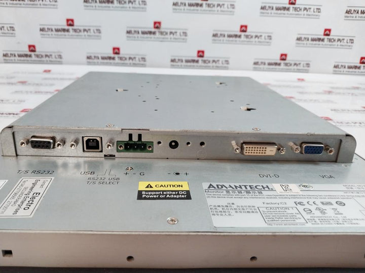 Advantech Fpm-5151g Industrial Touchscreen Monitor 10-30vdc 3.8a Max