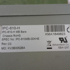 Advantech Ipc-610-h Industrial Computer Ipc-610Mb-00Xhe Kv3B0052Ba Sba129T