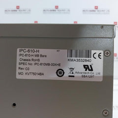 Advantech Ipc-610-h Industrial Computer Ipc-610Mb-00Xhe Rev: C0