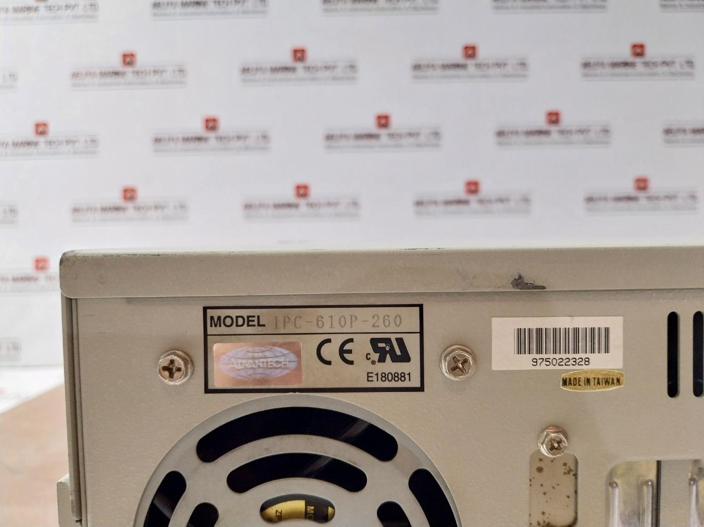 Advantech Ipc-610P-260 Industrial Computer Cpu 100-120V~/200-240V~