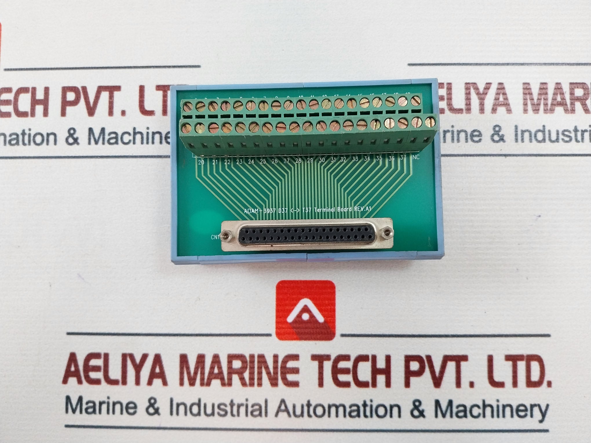 Advantech Adam-3937 D37-t37 Terminal Board Rev.A1