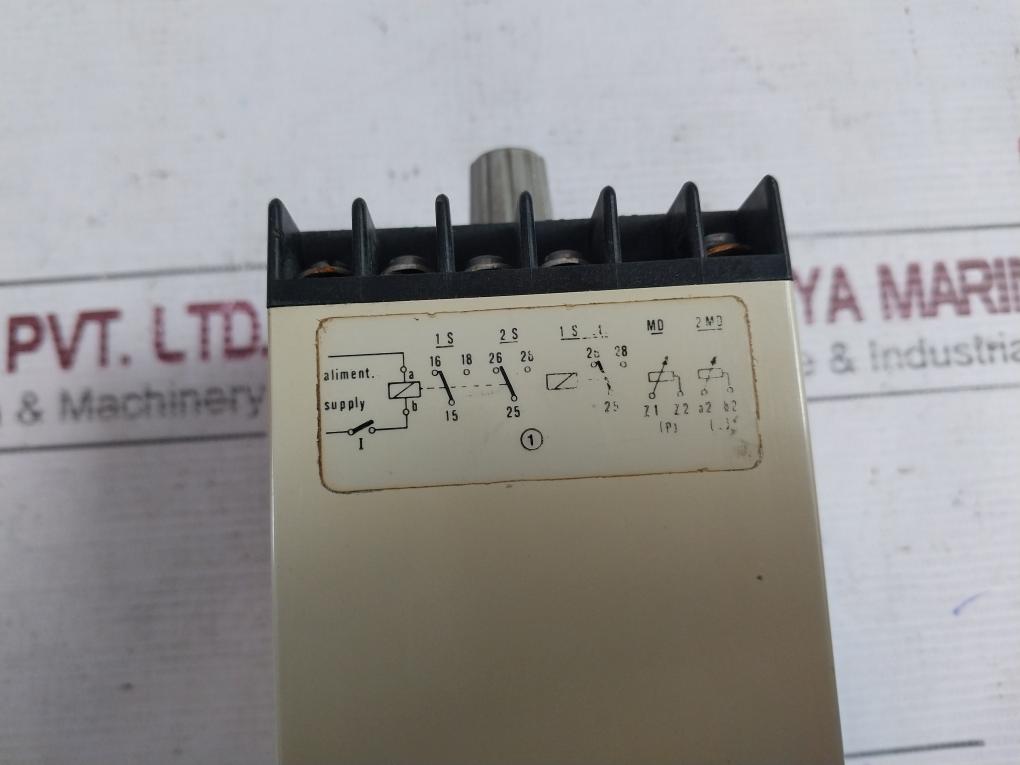 Advel Pper/30/2 Electronic Process Timer 24=V 4Va 250V 4A 150Va 0 To 10 X 3 Sec