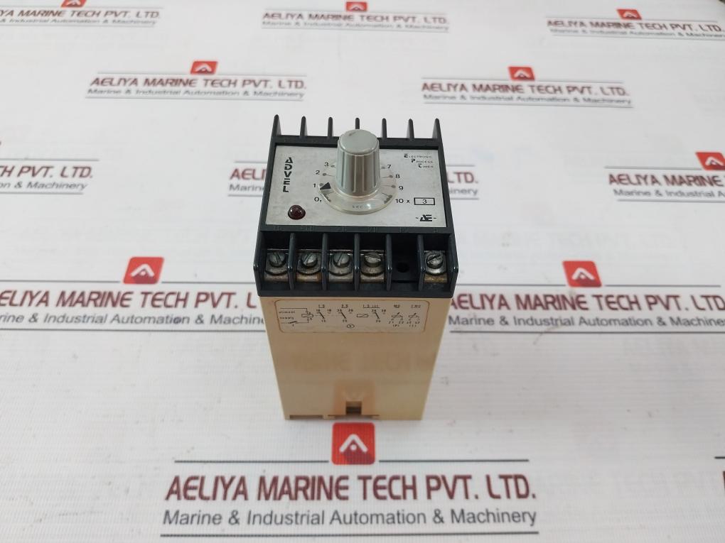 Advel Pper/30/2S Electronic Process Timer 250-v 4A 150Va 0 To 10 X 3 Sec 0408