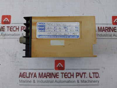 Advel Pper/360/25 Electronic Process Timer 250-v 4A 150Va 1,8-360 0408