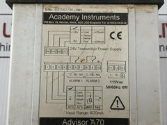 Advisor A70 Process Input Panel Meter 115Vac Academy Instruments