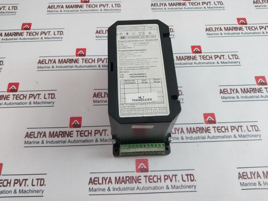 Ae- Automatic Electric 90-270 V Ac/Dc Programmable Multifunction Transducer