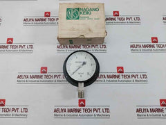 Ae10-243 Analog Pressure Gauge 0 To 10 Kgf/Cm2 Nagano Keiki