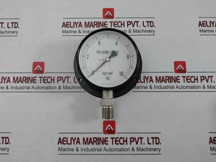 Ae10-243 Analog Pressure Gauge 0 To 10 Kgf/Cm2 Nagano Keiki