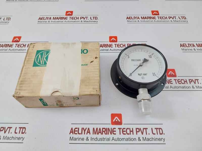 Ae10-243 Pressure Gauge Nagano Keiki 0 To 15 Kgf/Cm2
